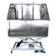 Electrical frame stainless steel grooming bathtub