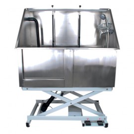 Electrical frame stainless steel grooming bathtub