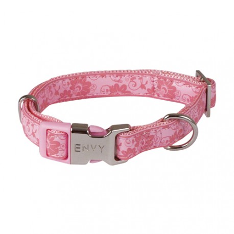 Envy Flora dog collars - Pink