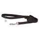 Mc leather dog lead - Black