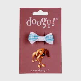 Doogy knot with blue vichy