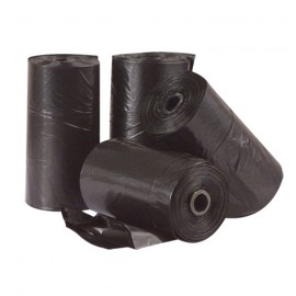 Set of poop bags - black