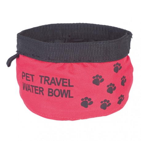 Doogy travel soft bowl - Red