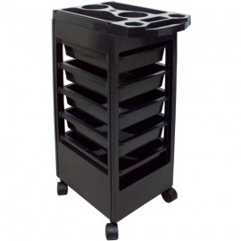 Black grooming trolley (dismantled)