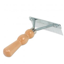 Wide rake comb