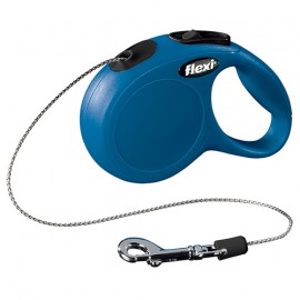 Flexi New Classic cord lead - blue