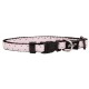 Doogy fantaisie collar - pink polka dot