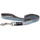 Doogy fantaisie lead - stripped grey and blue
