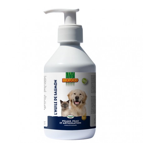 Biofood Salmon oil for cats and dogs