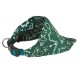 Star bandana collar - green