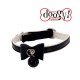 Doogy cat collar - Black