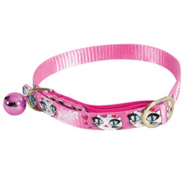 Ladycat cat collar - Pink