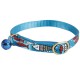 Sardine cat collar - Blue