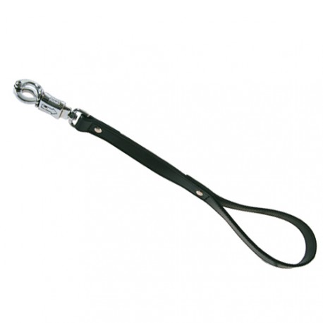 Panic snap clasp lead