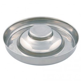 Puppies stainless steel bowl