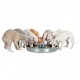 Puppies stainless steel bowl