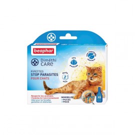 Dimethicare, pipettes stop parasite cat x6