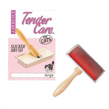 Lawrence Tender Care medium slicker brush for cats Chadog Corporate