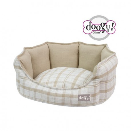 Padded Basket Quadry Beige Doogy