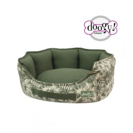 Padded Basket Jungle Green Doogy