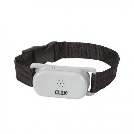 Clix no-bark collar small vibrate and sound 