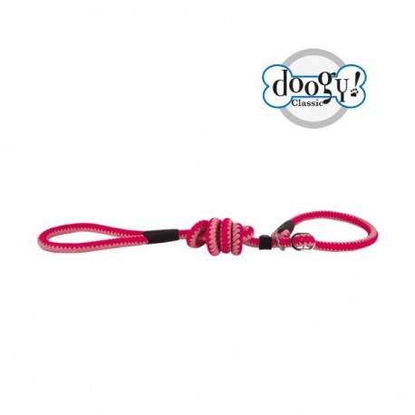 Lasso Nylon rope leash fluo pink