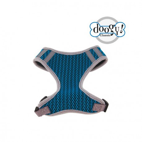 Tshirt harness mesh blue