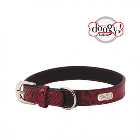 Collar dundee red 