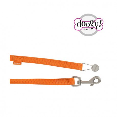 Leash Mcleather orange