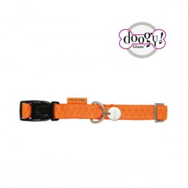 Mc leather dog collars - orange