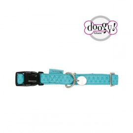 Mc leather dog collars - blue