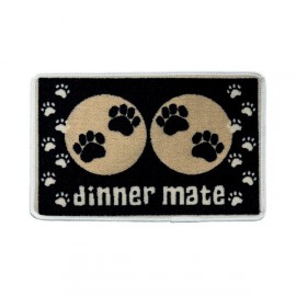 Dinner mat black