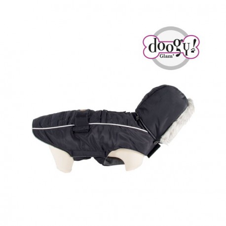 Doogy down jacket softy bulldog black