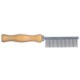 Idealdog medium wooden handle comb