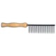 Idealdog flea wooden handle comb