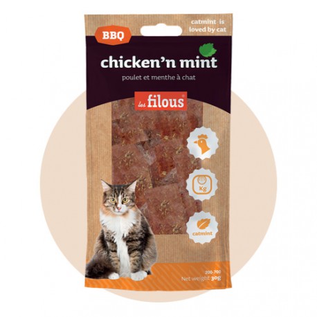 Chicken and cat mint