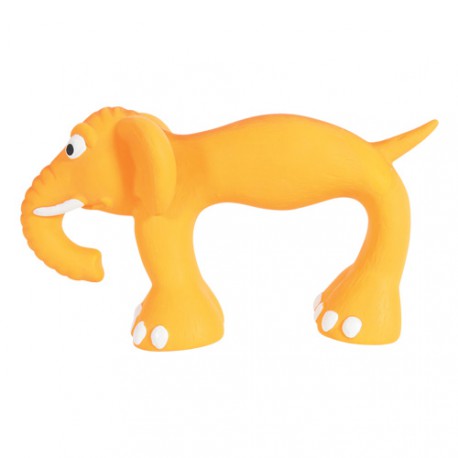 Slim orange elephant