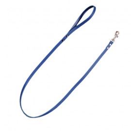 Amazone Leather Leashes Blue