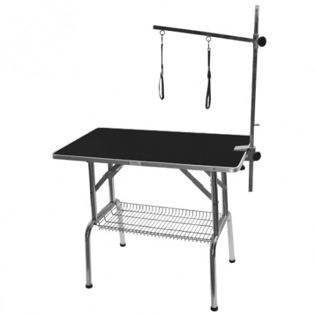 Single arm folidng table without wheels