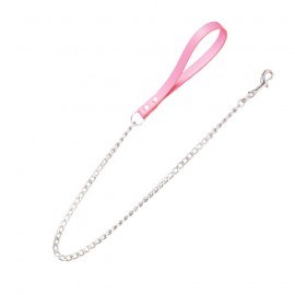 Amazone Leather Leashes And Chains Pink