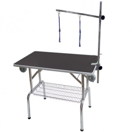Single arm folidng table without wheels