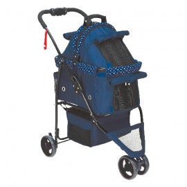 DARK BLUE STROLLER CITADINE FOR DOGS UNDER 15GS