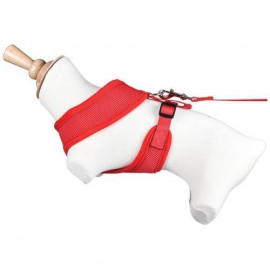 Air mesh harness red