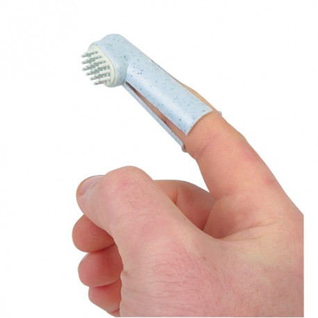 Set of 2 finger toothbrushes