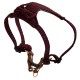 Classy retro tee-shirt harness Red