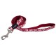 Dog lead Tahiti Red