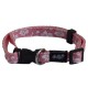 Dog collar Tahiti pink