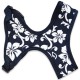 Dog t-shirt harness Tahiti blue