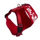 Dog t-shirt harness Tahiti red