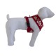 Dog t-shirt harness Tahiti red